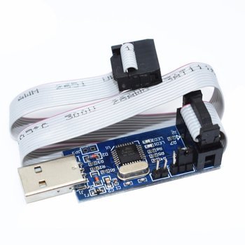 ISP USB Programmer ASP AVR 3.3V/5V + Flat Ribbon Cable