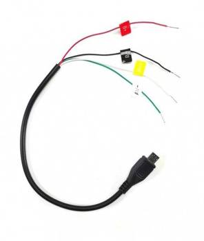 Micro USB Plug - Straight - AV and DC for SJ4000 / SJ6000 Camera - Video Signal Cable and Power Supply
